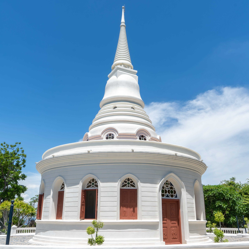 Phra Chedi Ubosot Wat Atsadang Nimit Koh Si Chang